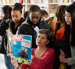 Semaine de la presse et des médias dans l’école : Bayard Jeunesse ouvre ses portes aux enfants ! © Frédéric Albert