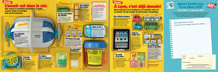 Dossier “Le grand kit des énergies”, à lire dans le numéro d'Okapi du 1er avril 2015 - Texte : Nolwenn Le Jannic - Illustrations : Nicolas Francescon.