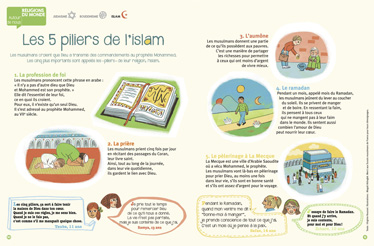 “Les 5 piliers de l’islam” le magazine d’éveil à la foi Filotéo explique aux enfants de 8 à 13 ans les fondements de l’islam