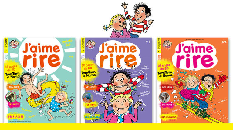 J Aime Lire Tom Tom Et Nana J'aime rire, le magazine de Tom-Tom et Nana