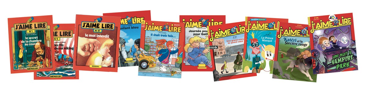 Commandez plus de 100 romans de votre enfance sur le site jaimelire.com