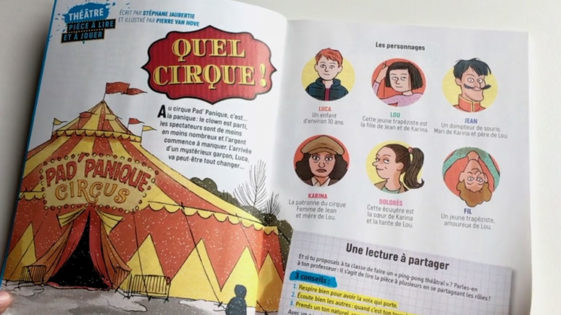 J’aime lire Max se met au théâtre : Quel cirque !