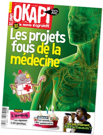 Voir le sommaire du magazine Okapi, n°1063, 1er mars 2018