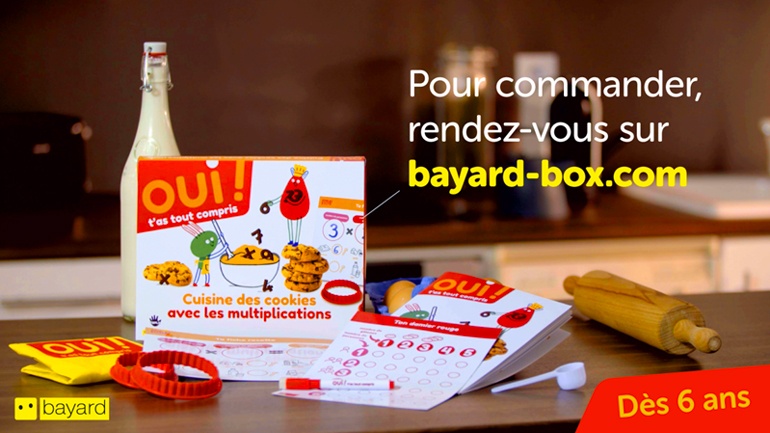 Pour commander, rendez-vous sur bayard-box.com