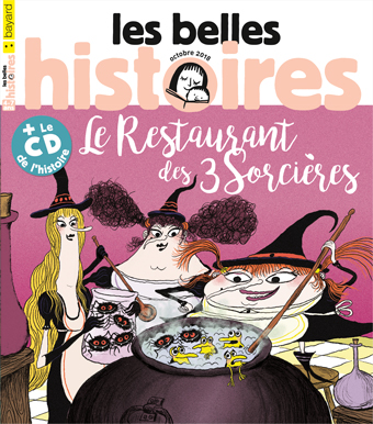 Couverture du magazine Les Belles Histoires, n°550, octobre 2018