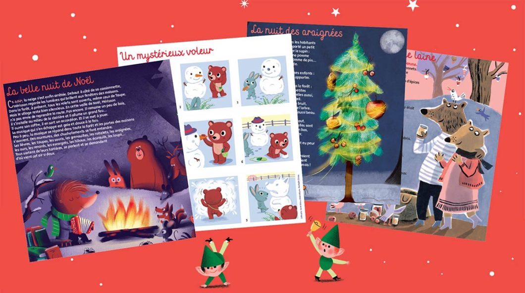 24 histoires à écouter pour attendre Noël “Le Noël de Hérisson”