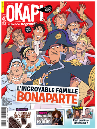 Couverture du magazine Okapi n°1081, 1er janvier 2019