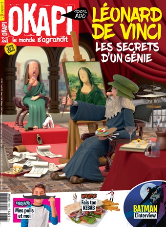 Couverture du magazine Okapi n°1087, 1er avril 2019