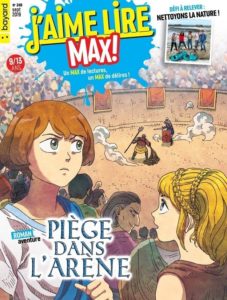 couverture du magazine J'aime lire Max pour les 9-13 ans