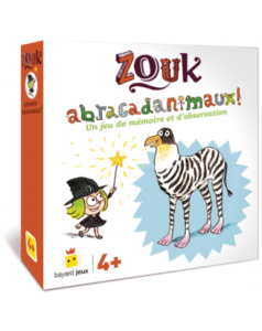 Jeu - Zouk Abracadanimaux - Jeu de mémoire et d'observation