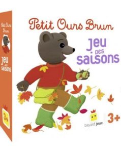 Jeu - Petit Ours Brun - Le jeu des saisons - Jeu des 4 familles