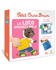 Jeu - Petit Ours Brun - Le loto encastrable