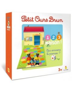 Jeu - Petit Ours Brun - 1, 2, 3 Maison Mon premier jeu de parcours