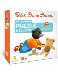 Jeu - Petit Ours Brun - Puzzle à toucher - Les jouets