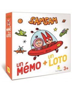 Jeu - SamSam - Un mémo + un loto