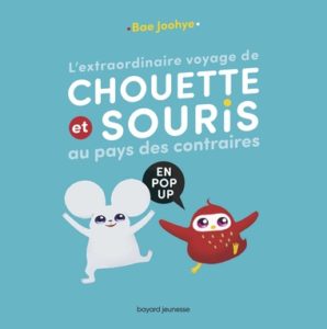 couverture du livre 'L’extraordinaire voyage de Chouette et Souris au pays des contraires en pop-up'