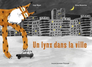 couverture du livre 'Un lynx dans la ville'