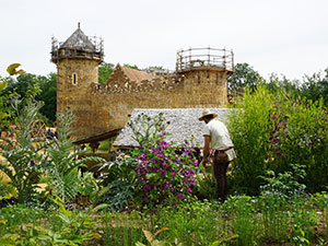 Les jardins de Guédelon