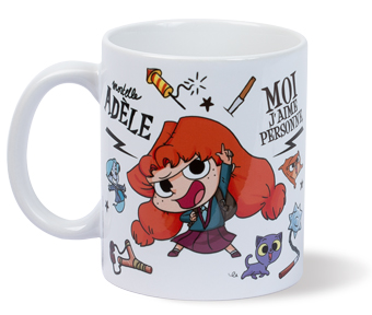 Mug Mortelle Adèle, à commander sur la Boutique Bayard Jeunesse