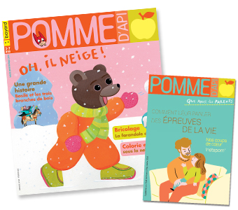 Couverture du magazine Pomme d'Api et son supplément pour les parents, n°648, février 2020