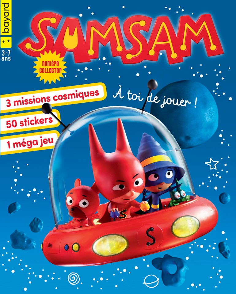 SamSam numéro collector, en vente dès le 29 janvier chez votre marchand de journaux, 5,95 €.