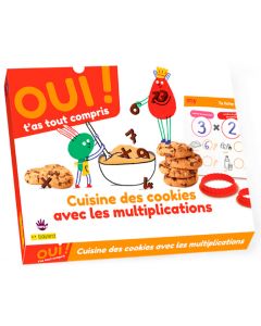 Box maths - Multiplications et cookies ! Cuisine des cookies pour comprendre les multiplications