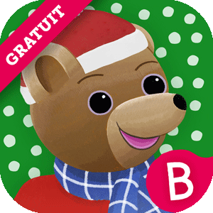 Le calendrier de l'Avent de Petit Ours Brun, application pour les 2-4 ans