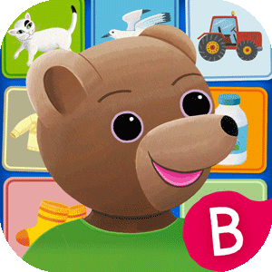 Le grand imagier bilingue de Petit Ours Brun, application pour les 2-4 ans