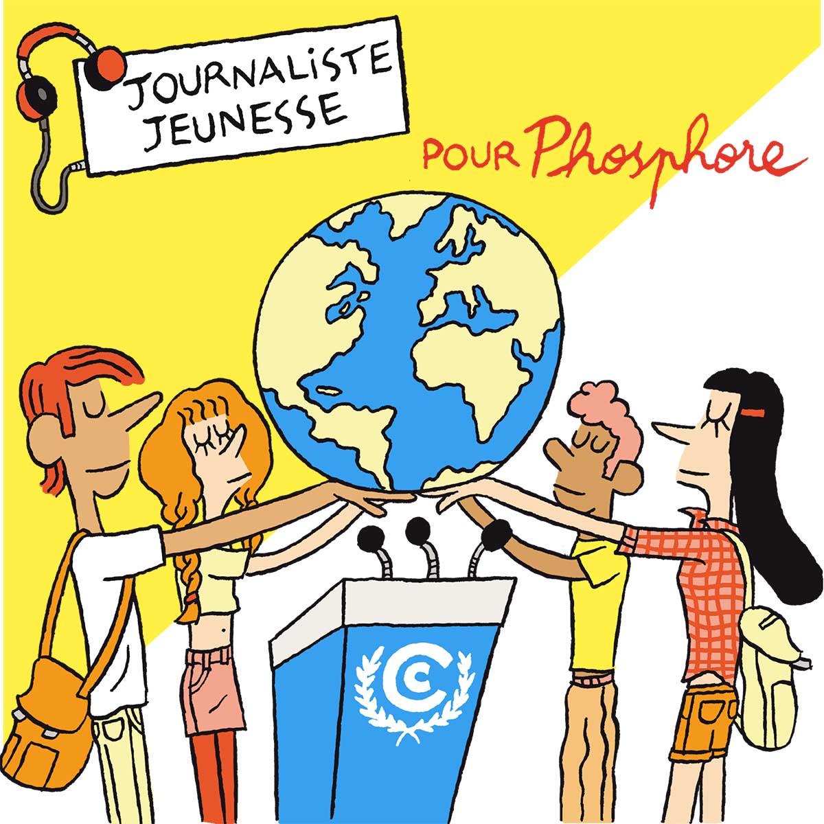 Lauriane, reporter auprès des ados à la COP25