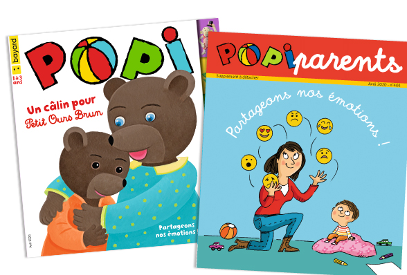 Sommaire du magazine Popi d'avril 2020.