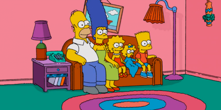 Participer à la vie de famille. La famille Simpson.