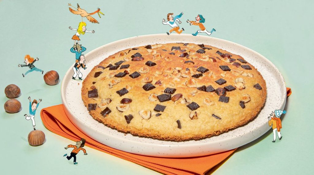 La recette du big cookie. Astrapi.