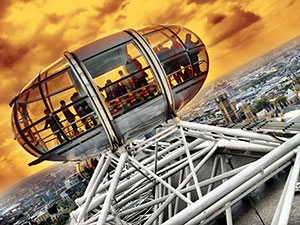 Dans le London Eye