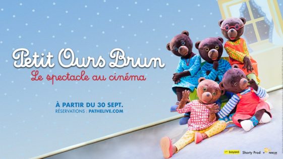 Le spectacle “Petit Ours Brun” arrive au cinéma !