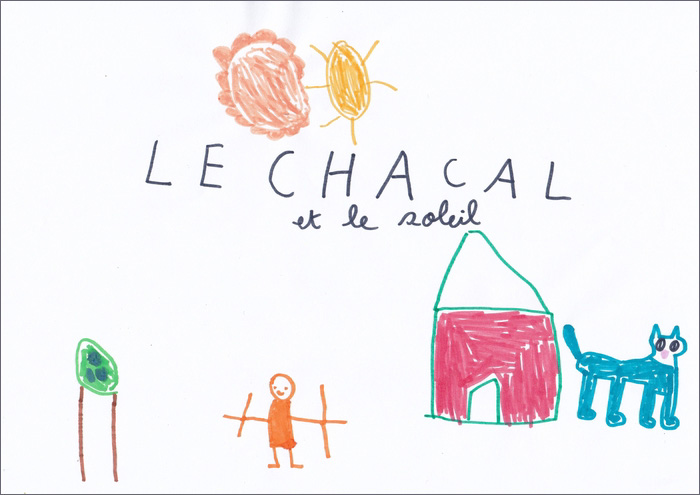 Augustin, 4 ans : Le chacal et le soleil