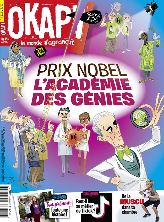Couverture du magazine Okapi n°1123, 1er décembre 2020