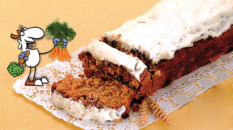 Recette facile en anglais : le carrot cake