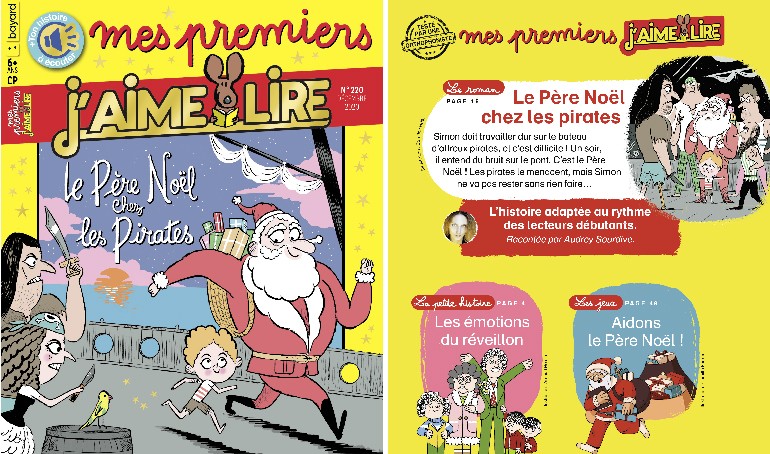 Au sommaire de Mes premiers J’aime lire, n°220, décembre 2020.