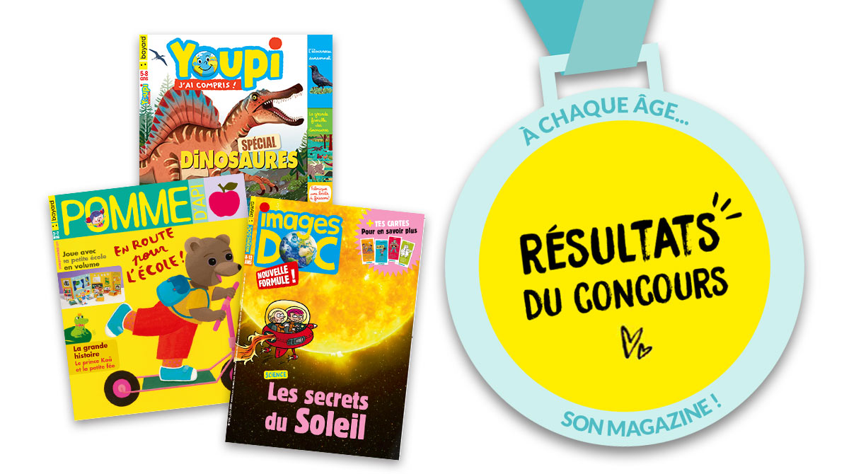 Les résultats du concours #Dessinetonmercredi