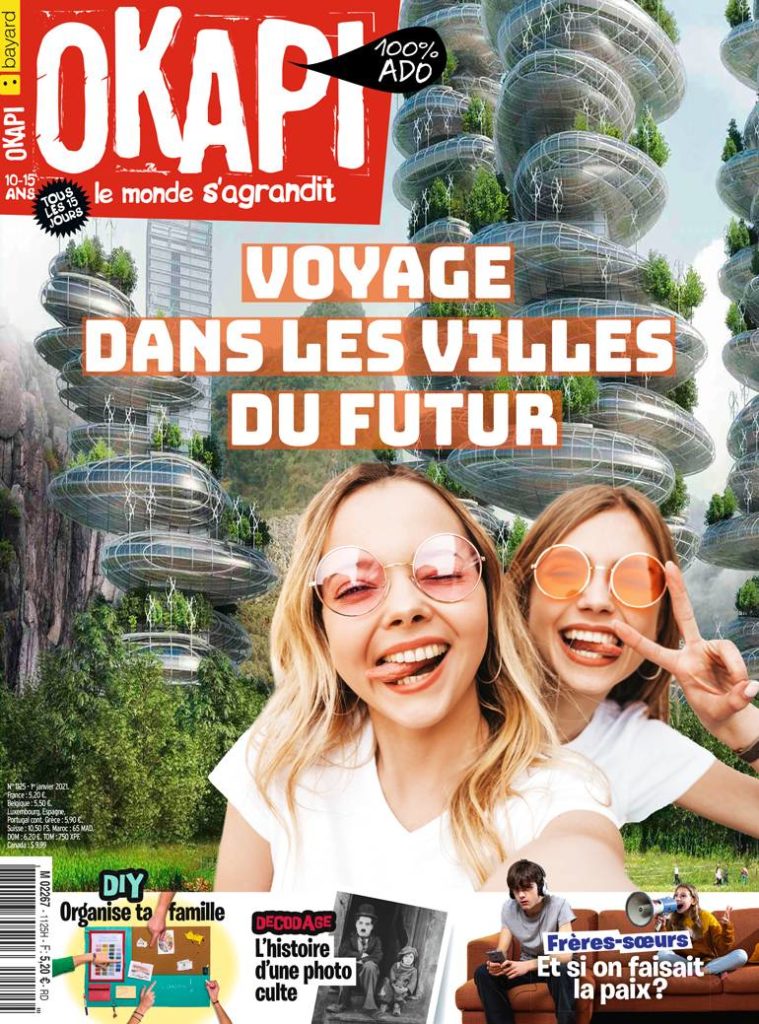 Couverture du magazine Okapi n°1125, 1er janvier 2021