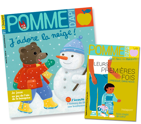 Couverture du magazine Pomme d'Api et son supplément pour les parents, n°660, février 2021