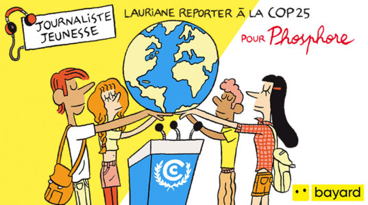 Podcast Okapi - Journaliste Jeunesse - Lauriane, reporter auprès des ados à la COP25