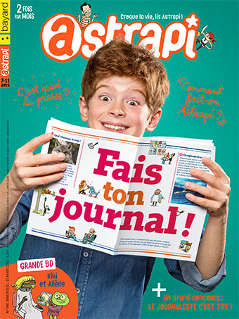 Astrapi n°900. Fais ton journal ! 15 mars 2018.