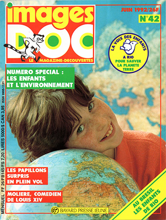 Images Doc n°42. Les enfants et l'environnement. Juin 1992.