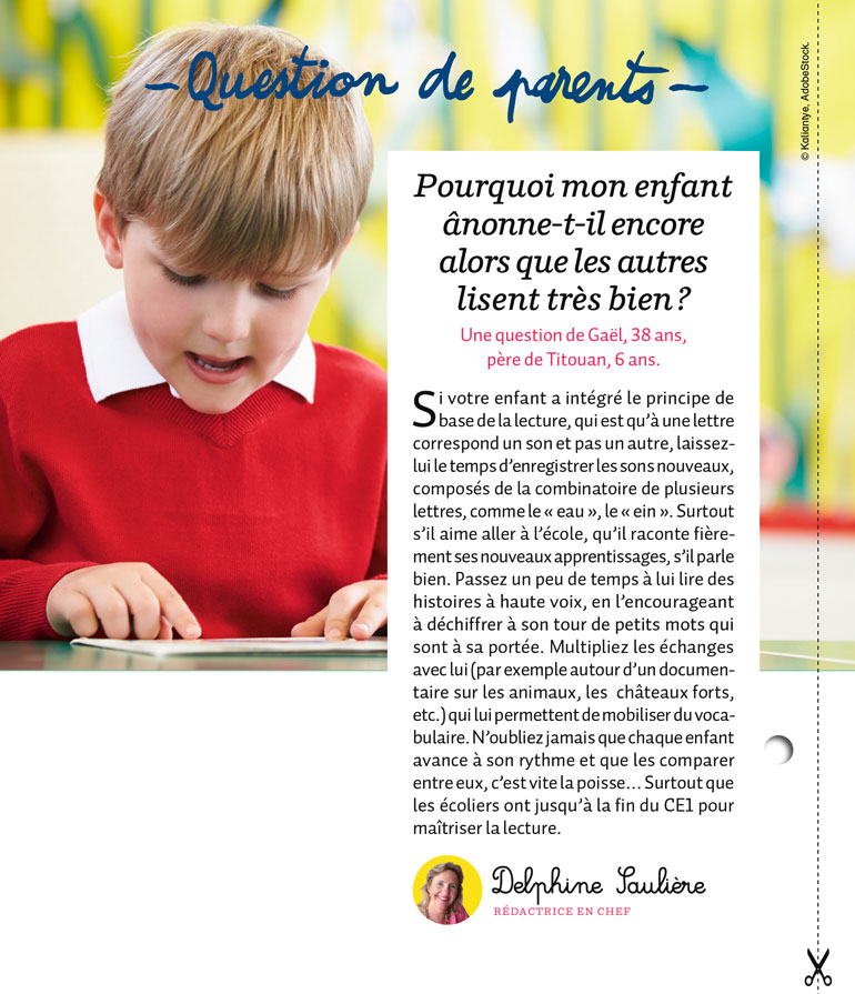 Pourquoi mon enfant ânonne-t-il encore alors que les autres lisent très bien ? Question de parents sur la lecture