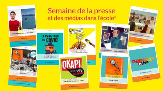 Semaine de la presse et des médias dans l’école 2021