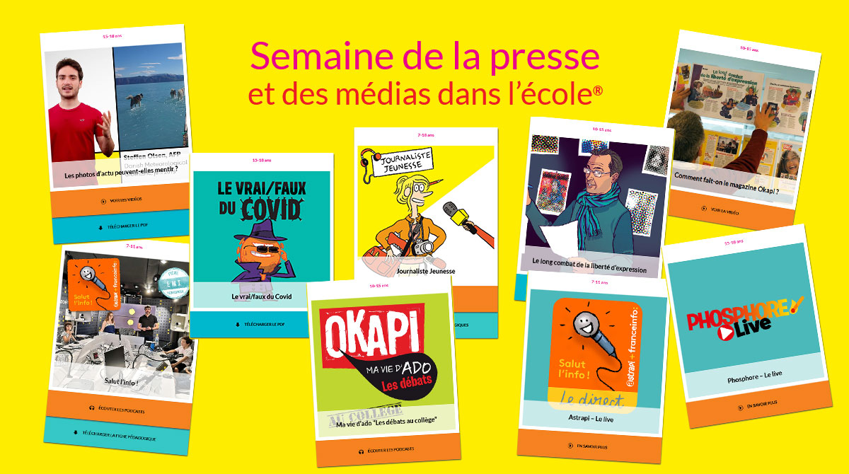 Semaine de la presse et des médias dans l’école® 2021