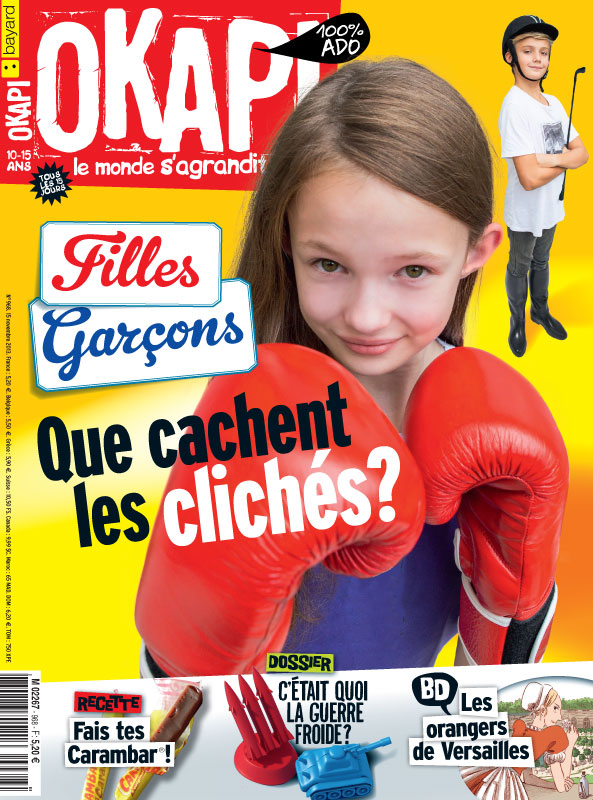 Filles-garçons : que cachent les clichés ? Okapi n° 968, 15 novembre 2013