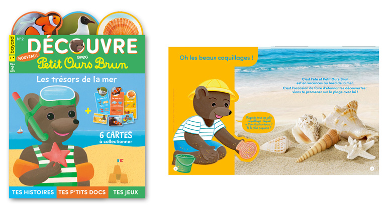 “Découvre avec Petit Ours Brun - Les trésors de la mer“ - Dès 2 ans