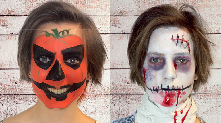 2 idées de maquillage pour Halloween
